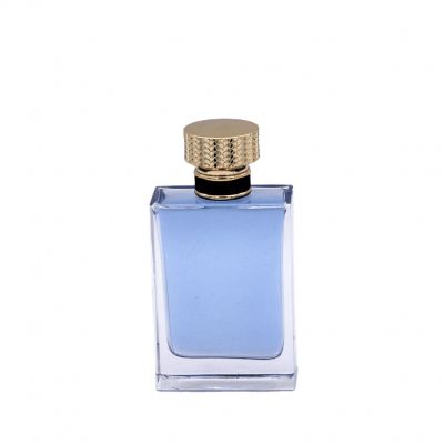 high quality 100ml empty vintage glass cosmetic packaging custom perfume bottle 