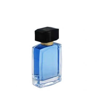 non-spill empty high-grade clear cosmetic perfume glass spray bottle 100ml for sale 