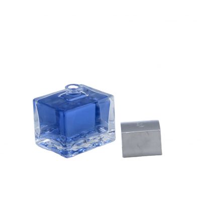 customized empty 50ml clear cosmetic glass spray container high-end perfume bottle 