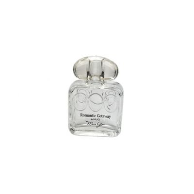 empty clear glass perfume bottle 50ml with surlyn cap 