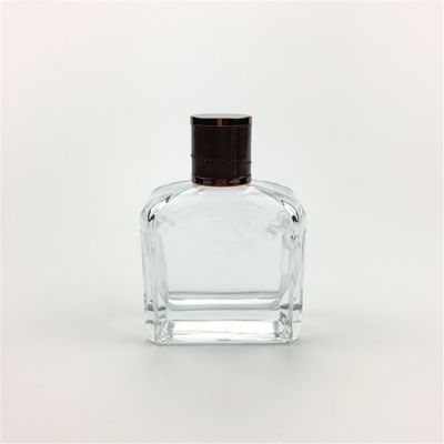 100ml unique popular transparent glass custom spray bottle perfume 