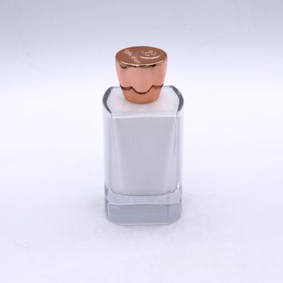 100ml painting coating inside fragrance cosmetic packaging empty glass perfume bottles