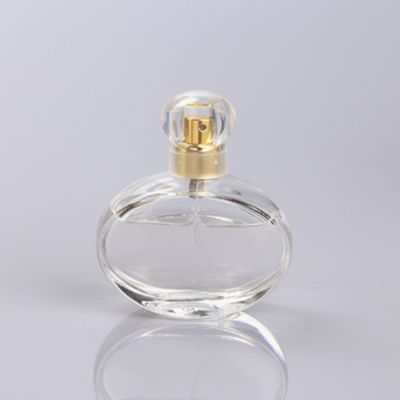 fancy clear empty perfume bottles 50ml glass 