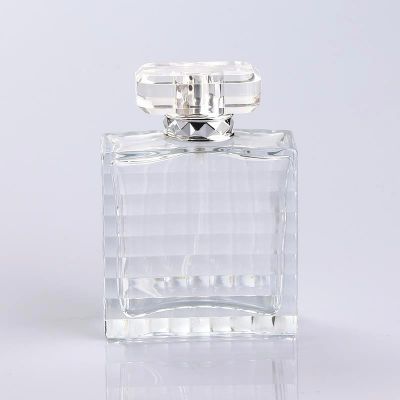 private design 100ml clear perfume bottle 