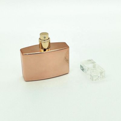 30ml empty UV gold electroplating glass perfume spray bottles 