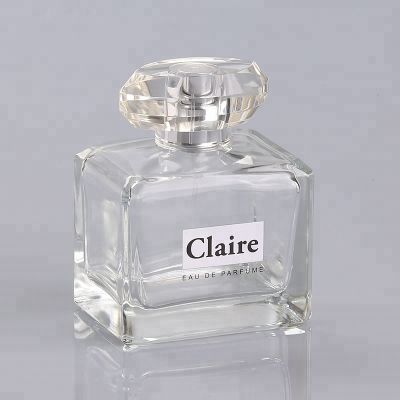 wholesale spray pump luxury perfume bottle glass 100ml 