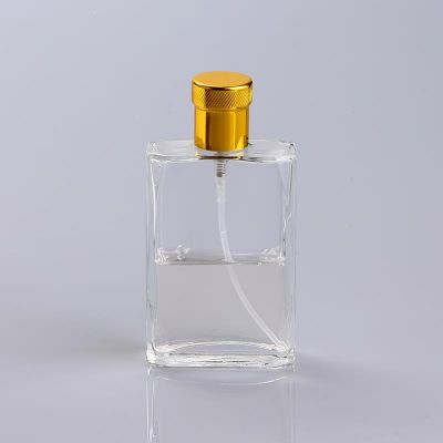 manufacturers high quality fancy empty spray vintage perfume glass bottle 100 ml