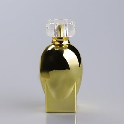 UV Coating Gold Color New Brand Perfumes Bottle 