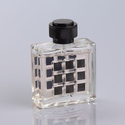 Tested Large Supplier 100ml Perfume Glass Empty Bottle 