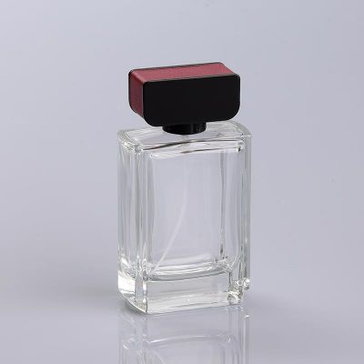 Reply In 12 Hours 100ml Square Glass Perfume Bottle 