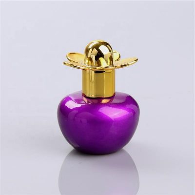 OEM ODM Design Empty High Quality UV Coating 20ml Glass Spray Round Perfume Bottle 