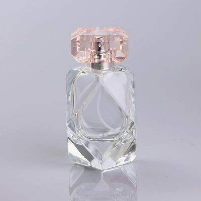 Reply In 24 Hours 50ml Empty Elegant Perfume Glass Bottle 