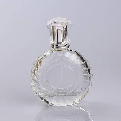 Response In 24 Hours 100ml Round Clear Perfume Bottles 