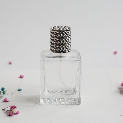 High Quality 60ml glass perfume bottle with cap and pump