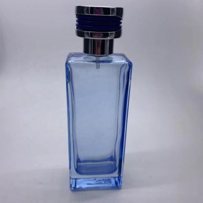 100ml Empty luxury colored reliable perfume glass bottle for dubai 