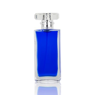 China Manufacturer 50ml 100ml 120ml Custom Logo Design Glass Perfume Bottle 