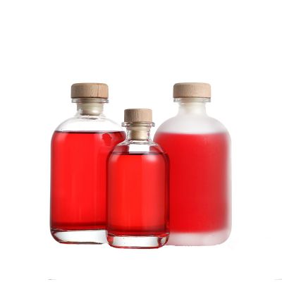 frosted glass bottle for wine/vodka/liquor/water