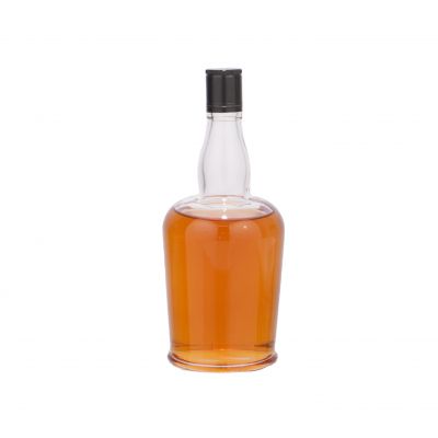 750ml empty glass bottle for whisky liquor 