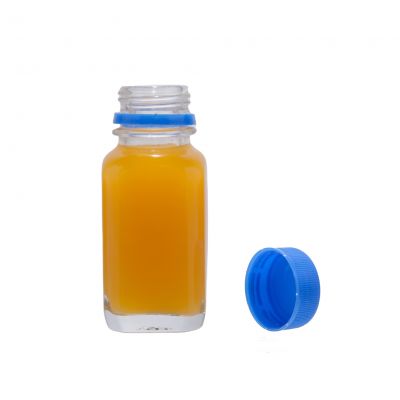 2oz Ginger Juice Square Glass Bottles