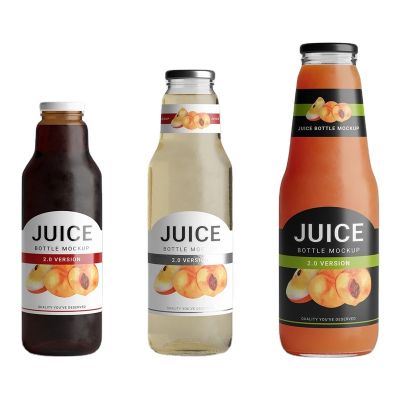 250ml/375ml/500ml cheap glass beverage bottles wholesale 