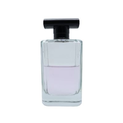 100ml custom square mini labels hanging car air perfume empty bottle