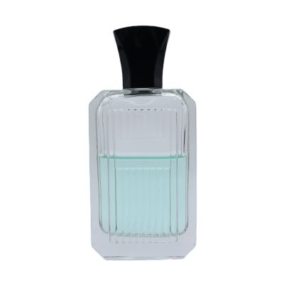empty rectangular 110ml glass vial samples free perfume bottle spray 