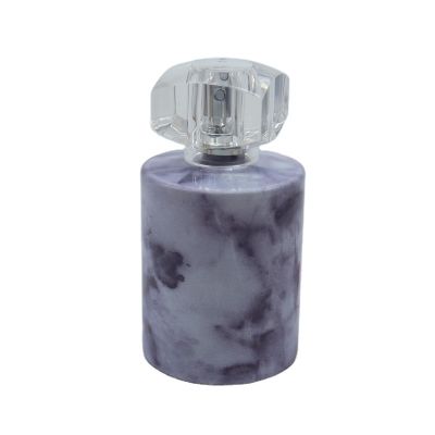china cosmetic packaging round 50ml arabic oil empty private label lady millions perfume glass bottle 