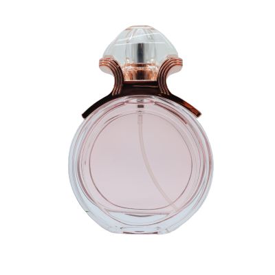 50ml 100ml Empty Spray Refillable Wholesale High White Luxury Perfume Bottle Bulk with Cap