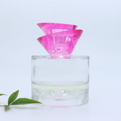 70ml frost pink designer wholesale decorations perfume man fragrance glass bottle with mist 
