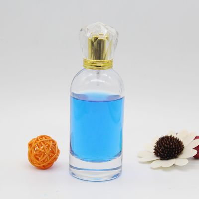 100ml clear empty thick bottom spray perfume bottle