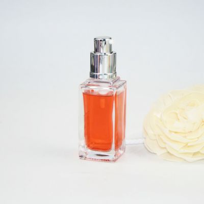 Hot sell square shape 33ml tester perfume bottle wholesale perfume bottle wholesale