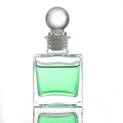 Crystal 50ml 100ml 150ml 200ml Perfume Glass Bottle Aroma Diffuser Food Packing Glass Bottle Essential Oil Bottle