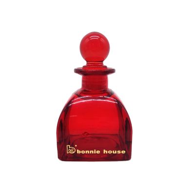 50ml mongolian glass reed diffuser bottles for air freshener 