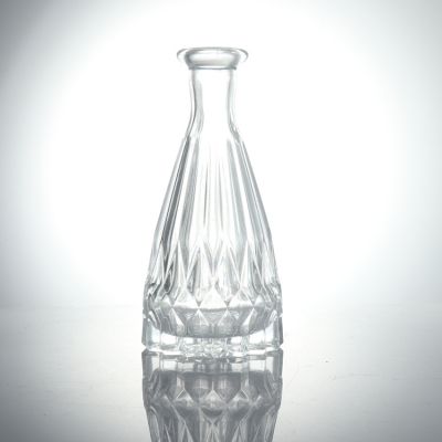 150ML Lotus BottomAromatherapy Bottle Cone Glass Fragrance Bottle No Fire Rattan Aromatherapy Bottle