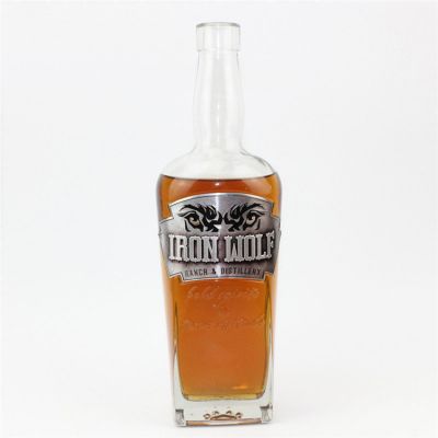 Factory direct price custom bottles glass liquor 750ml bottles liquor glass liquor bottles 