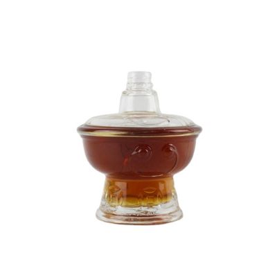 Original factory odd shaped liquor bottles 750ml liquor bottle 