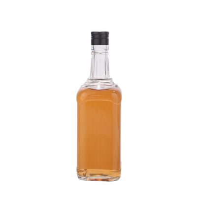 700ml square whisky glass bottle 