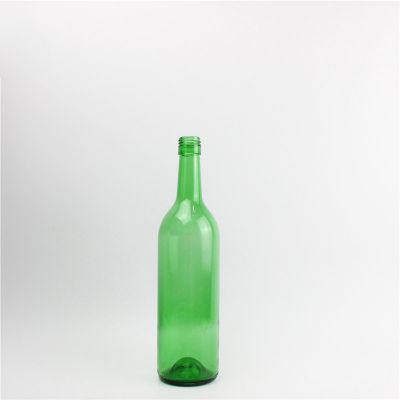Green glass bottles empty 700ml thickness glass bottles wine bottles 