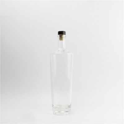 750ml empty glass bottle with cork cap wine bottles 
