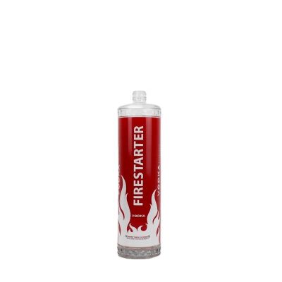 Unique Colored Empty Shaped 1000ml Custom Red Wine Whiskey Glass Set Bottles for Sale Liquor