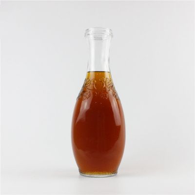 Delicate 100ml empty glass bottle wine glass bottle 