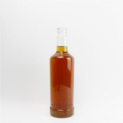 Wholesale 650ml empty Vodka glass bottle wine bottle 