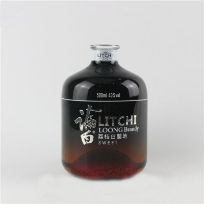 Glass liquor bottle liquor bottle spirit bottle with a cheap price