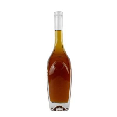 Empty 700ml Whisky glass bottle wine glass bottle support customized 