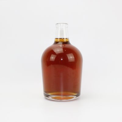 Large capacity 900ml round glass bottles 