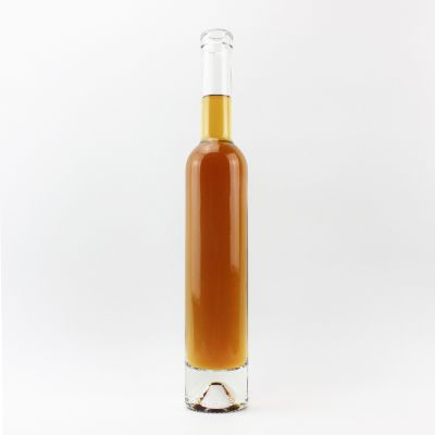 350ml thin glass bottles for wine vodka liquor with corks 