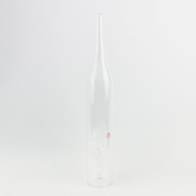 High bottleneck slim glass bottle for wine vodka whisky champagne with corks
