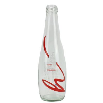 Top quality Beautiful Liquor 330ml bottle with pattern 