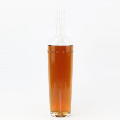 Exquisite high quality 700ml liquor glass bottle 