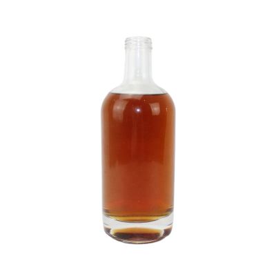 650ml thick bottom liquor glass bottle